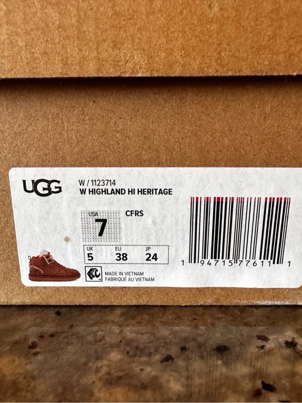 UGG Highland Hi Heritage